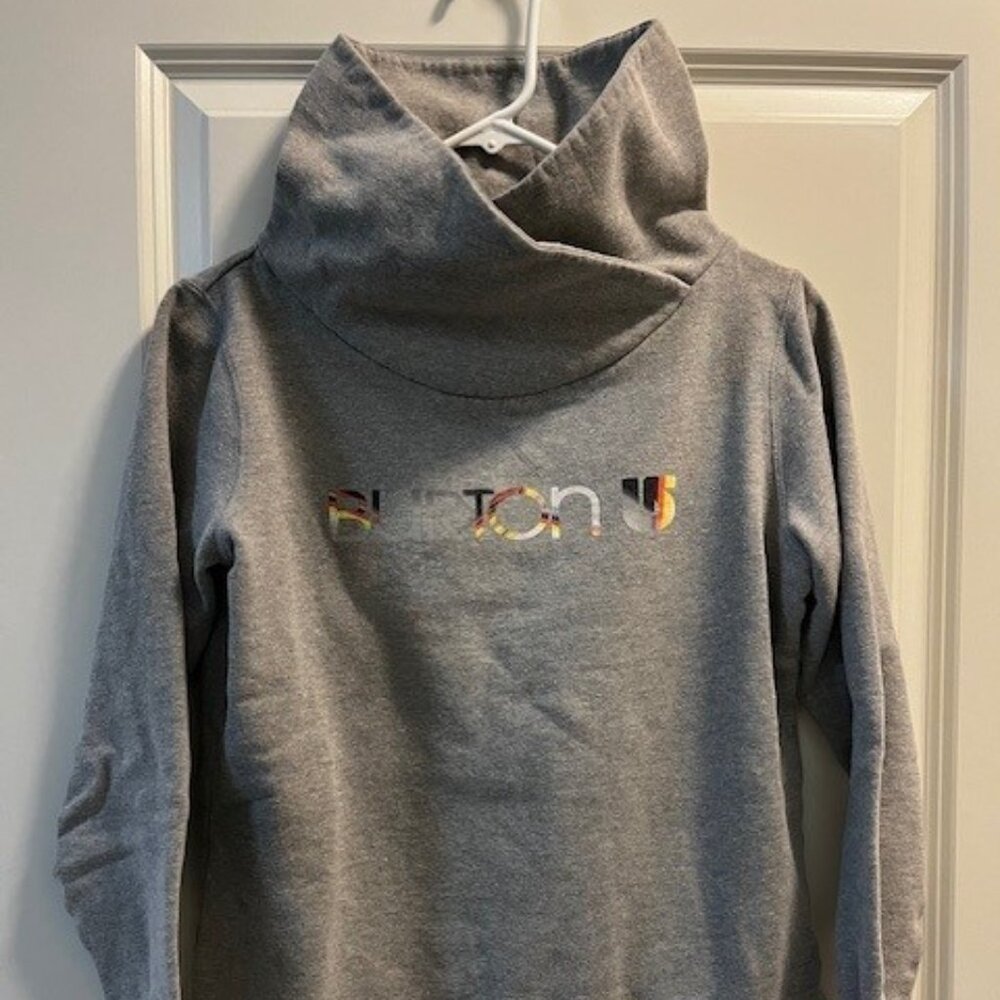 Gray Burton Sweatshirt sz Medium